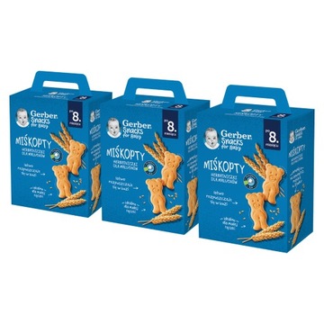 Печенье Gerber BEDDY CUP после 8 месяцев 3х180г