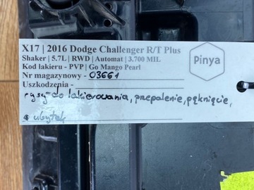 фото thumb №11, Накладка кришки задньої багажника лампи dodge challenger 2015+ usa