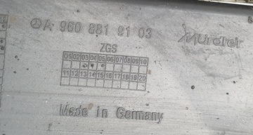 фото thumb №7, Підкрилок правий перед запчастина задня mercedes actros mp4 a9608814603 a9608817703