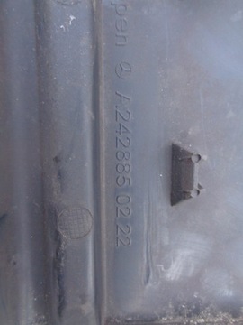 фото thumb №9, Решітка середня бампера впуск w246 w242 ngt cng електричний drive a2428850322