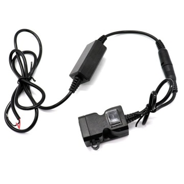 ЗАРЯДНОЕ УСТРОЙСТВО USB ДЛЯ МОТОЦИКЛА, ВОДОНЕПРОНИЦАЕМАЯ РОЗЕТКА