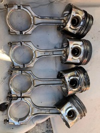 фото thumb №1, Honda 2.2 _ поршень___ шатун___ n22b3__