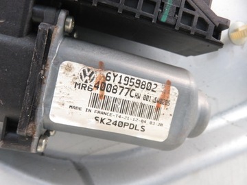 фото thumb №5, Підйомник вікна праві переднє skoda fabia i 6y1959802