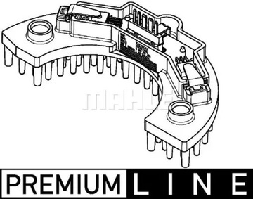 фото thumb №1, Резистор регулятор вентилятор abr 58 000p mahle