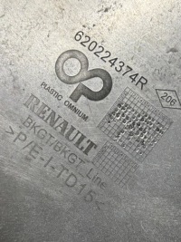 Бампер перед renault megane iv 4 gt gt-line 2016-2020 620224374r Недорого, фото thumb