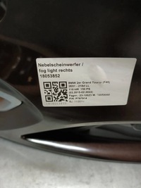 фото thumb №6, Капот крылья бампер перед bmw 2 f45 f46 kol.b53