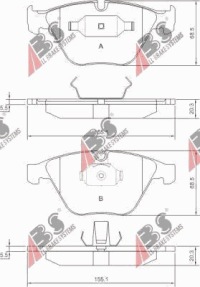 фото thumb №1, Гальмівні колодки гальмівні перед bmw seria-1 e82 2011-