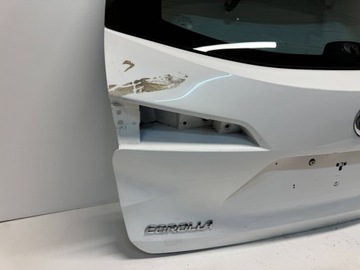 фото thumb №8, Toyota corolla e21 універсал 19- кришка багажника зад задня біла скло