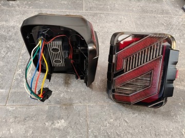 фото thumb №7, Лампы led зад задние jeep wrangler rubicon jl jlu typ2 s европа четкий вид