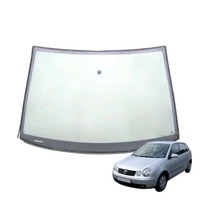 фото thumb №1, Стекло лобовое vw polo 2001-09 зелёная з ремень оригинальный номер 6q0845011m,