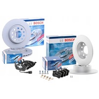 фото thumb №1, Гальмівні диски гальмівні колодки перед задня vw golf v vi caddy bosch