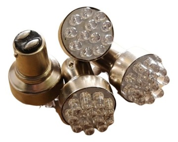 Светодиодная лампа 12В 12LED BA15D STOP BASHAN