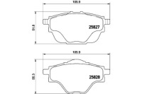 фото thumb №1, Hella тормозные колодки тормозные citroen c4 grand picasso ii