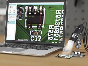 Цифровой карманный микроскоп USB PC для пайки светодиод 1600X