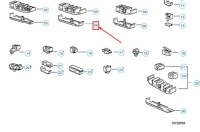 фото thumb №7, Bmw 3 e36 тримач шланг паливний 16121181912 оригінальна запчастина