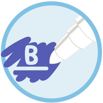 Ластик для чернил ручки SUPER PIRAT B, корректор ластика PELIKAN