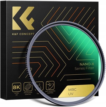 УФ-фильтр 62 мм MRC NANO-X 8k PRO Slim K&F