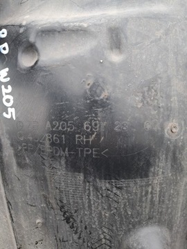 фото thumb №6, Подкрылок правый перед mercedes w205 a2056912800