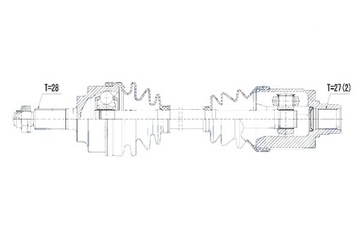 фото thumb №10, Nty піввісь привідна honda accord cl 2.0 2.4 03- права mtm atm