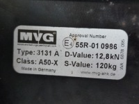 фото thumb №11, Hyundai santa fe iv 2018- hak буксирувальний оригінал 9999z040551