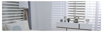Rolety Dzień Noc na wymiar z napinaczem 53x215 cm