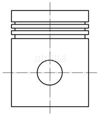 Mahle original 012 12 00 поршень Цена, фото thumb