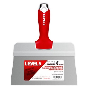 LEVEL 5 Szpachla fasadowa stal nierdzewna 8'' 20cm