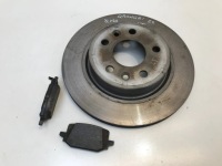 фото thumb №1, Qashqai iii j12 диск гальмівна гальмівні колодки задня ліва