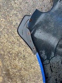 фото thumb №7, Бампер зад daewoo matiz синий 96317589 лак 25u