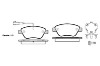 фото thumb №1, Remsa тормозные колодки тормозные alfa romeo mito 1.4 955