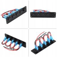 фото thumb №14, Панель керування з перемикачами led 5-k 12v 24v jacht причіп kamper