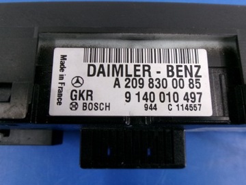 фото thumb №5, Mercedes c-klasa cl203 c180 панель повітропровід i klmatyzacji a2098300085