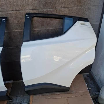 фото thumb №3, Toyota chr ch-r дверь перед левая зад задние левая 040 w цвет белый
