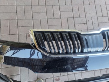 фото thumb №12, Skoda karoq 57a бампер решітка радіатора перед