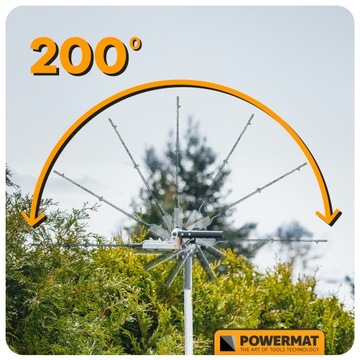 NOŻYCE ELEKTRYCZNE DO ŻYWOPŁOTU GAŁĘZI KRZEWÓW NA WYSIĘGNIKU 1200W 405MM