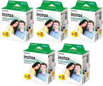 Картридж Instax SQUARE 5x20шт 100 ФОТОГРАФИЙ Пленка Fujifilm SQ1 SQ6 Ссылка на принтер