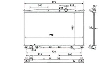 фото thumb №2, Nrf радиаторов двигателя 253100w100 253102b100 253102