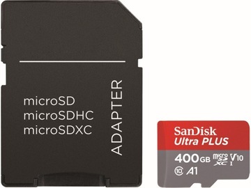 Карта памяти SanDisk Ultra PLUS 400 ГБ A1 U1 V10