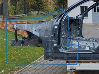 фото thumb №1, Bmw g05 x5 3.0d 2019r четверть лонжерон левый перед