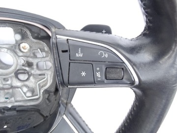 фото thumb №9, Audi a6 c7 a7 a4 b8 a5 руль кожаный многофункциональная лепестки f1 чёрная