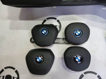 фото thumb №5, Bmw x5 g05 x6 g06 x7 g07 рестайлінг шкіра гладка панель консоль подушка безпеки ремені оригінал