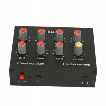 7-полосный цифровой эквалайзер RCA DC5V-12V
