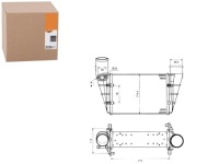 Купить Интеркулер vw a4 passat 1,9tdi 95- nrf, фото thumb