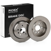 фото thumb №1, 2x гальмівні диски гальмівні ridex 82b1031 задня do jeep grand cherokee iv wk, wk2