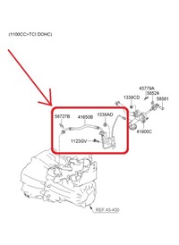 фото thumb №5, Шланг гидравлический сцепления kia picanto crdi