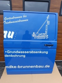 фото thumb №1, Vw t5 двері зсувні праві сині