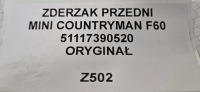 Бампер передний mini countryman f60 51117390520 Оригинал, фото thumb
