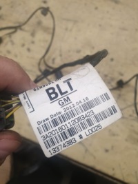 Opel astra j джгут електропроводка pdc бампера задні 13374383 blt Київ, фото thumb