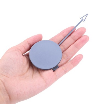 фото thumb №15, Кришка передньої бампера бампер заглушка фаркоп abs сірий 8e0807241c