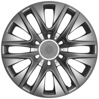фото thumb №13, Ковпаки 16" ford комплект 4 штуки. міцний abs сріблясті + ковпачки sova-pl